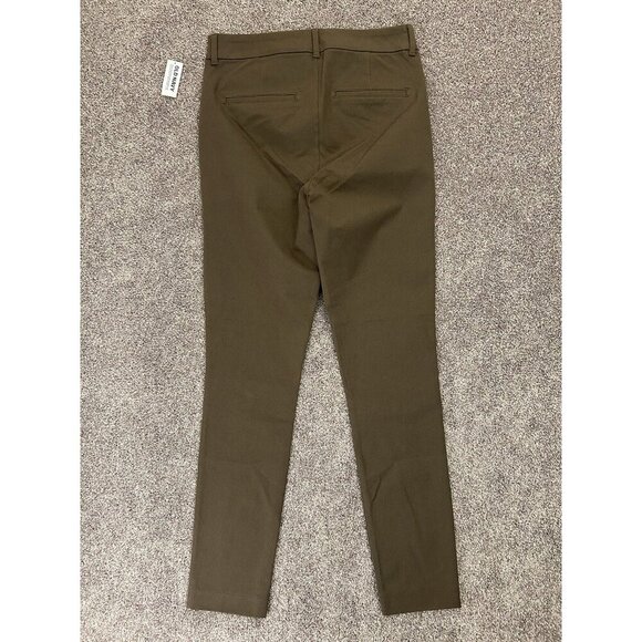 Old Navy Womens Pixie Skinny Ankle Pants Size 4 Tall Green High Rise Stretch NWT - Picture 6 of 16